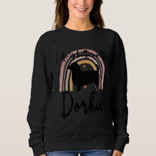 Sudadera Vidas mejores mujeres del perro arco iris de Dorki