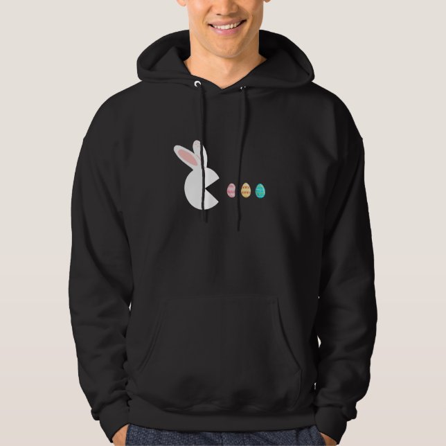 Sudadera Video Game Rabbit Bunny Eggs Easter Gamer Kids Boy (Anverso)