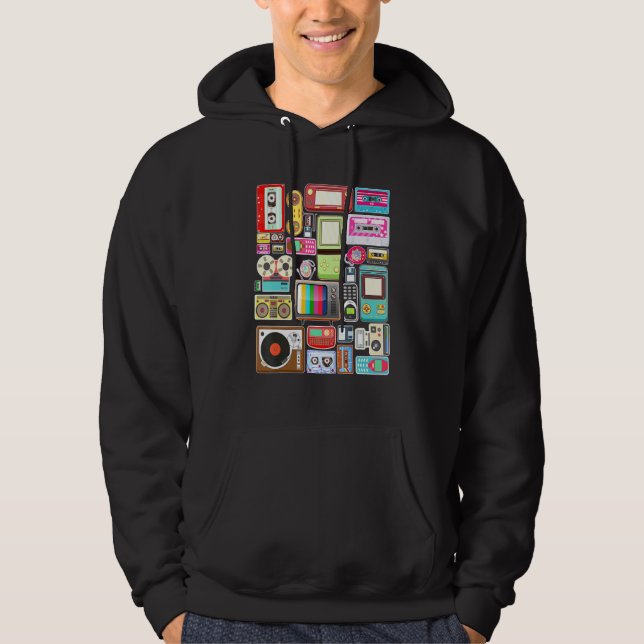Sudadera Videojuego de los años 90 Retro Classic Arcade Vin (Anverso)