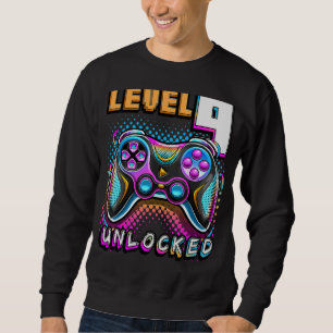 Sudadera videojuego de nivel 9 desbloqueado 9 Jugador de cu