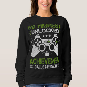 Sudadera Videojuego estilo retro masculino Gamer papi padre