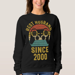 Sudadera Videojuego Mens 22º aniversario Mejor Gamer Husban