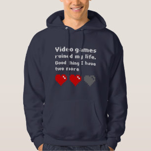 Sudadera Videojuegos arruinaron mi vida