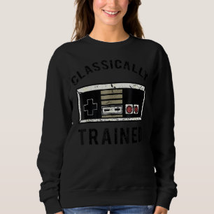 Sudadera Videojuegos con problemas retro formados de forma