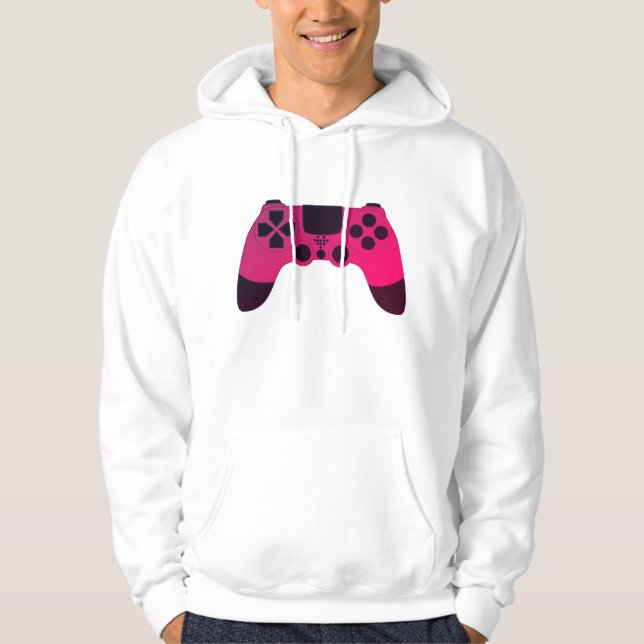 Sudadera Videojuegos del controlador de juegos Nerd Gamer (Anverso)