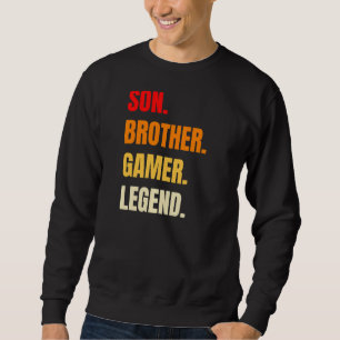 Sudadera Videojuegos divertidos Gamer Gaming Boys Brothe