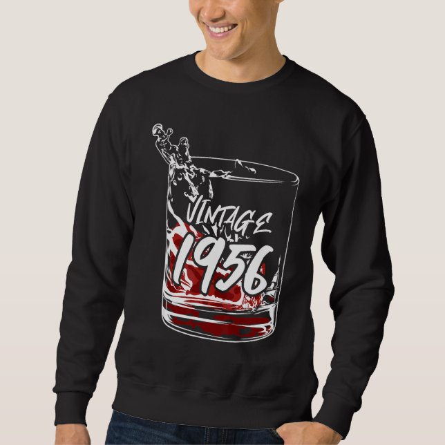 Sudadera Vidrio Con Vintage 1956 (Anverso)