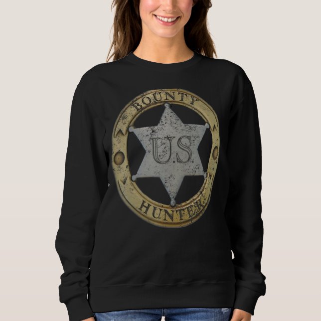Sudadera Vieja insignia de caza de Bounty West (Anverso)