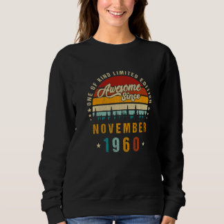 Sudadera Viejo 1960 Increíble Desde Noviembre De 1960 64