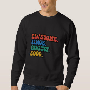 Sudadera Viejo cumpleaños número 22 impresionante desde ago