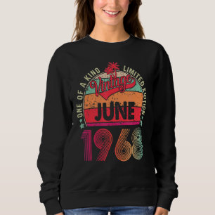 Sudadera Viejo cumpleaños número 54 desde junio de 1968
