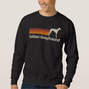Sudadera Viejo retro mamá papá perro de los retoños italian