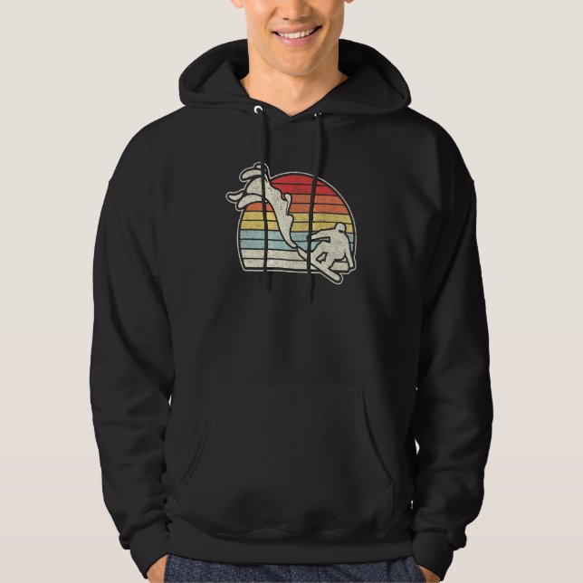 Sudadera Viejo Retro Snowboard Freestyle Snowboard Sno (Anverso)