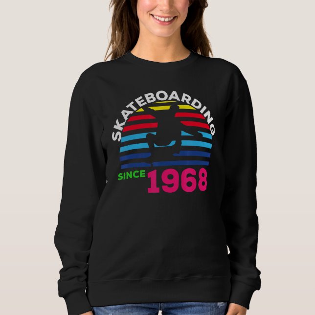 Sudadera Viejo Skateboarding Desde 1968 (Anverso)