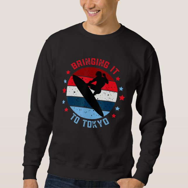 Sudadera Viejos Juegos De Tokio En Verano Para El Deporte D (Anverso)