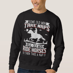Sudadera Viejos Reales Montan Caballos Caballos Montando Ca
