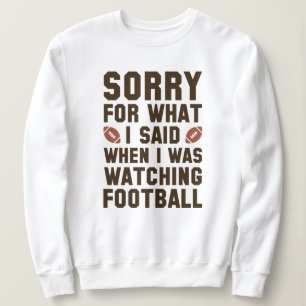 Sudadera Viendo Fútbol Americano