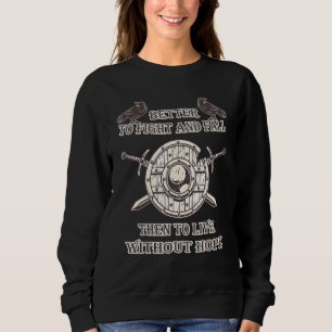 Sudadera Viendo Mejor Para Luchar Y Caer Y Vivir Con