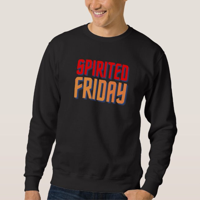 Sudadera Viernes animado (Anverso)