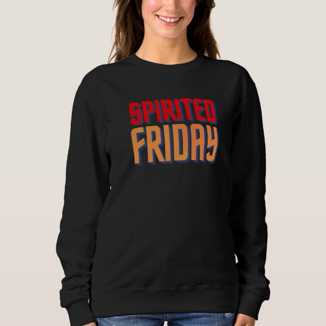 Sudadera Viernes animado (Anverso)