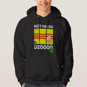 Sudadera Vietnam Día de los Patrones de Vietnam Mot Hai Ba
