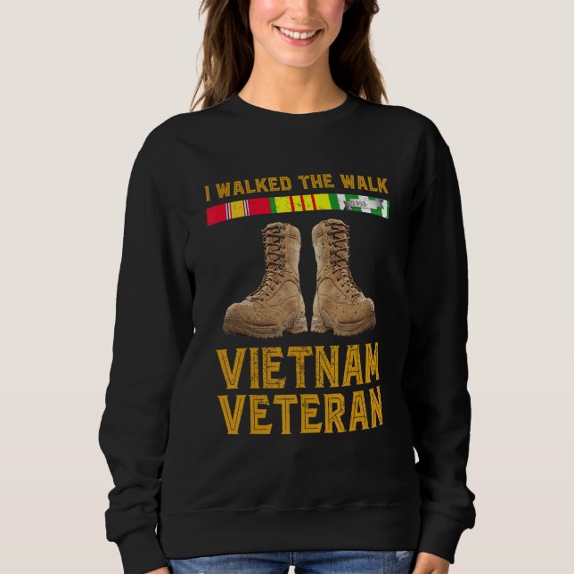 Sudadera Vietnam War  Vietnam Veteran T shirt Gift  Us Vete (Anverso)