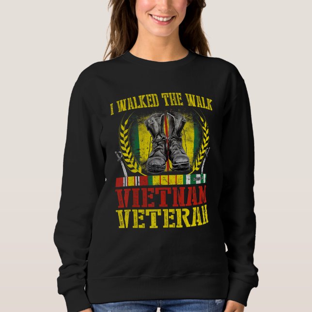 Sudadera Vietnam War  Vietnam Veteran Us Veterans Day (Anverso)