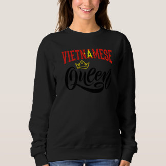 Sudadera Vietnamese Queen Vietnam Vietnamese Vietnam Flag P