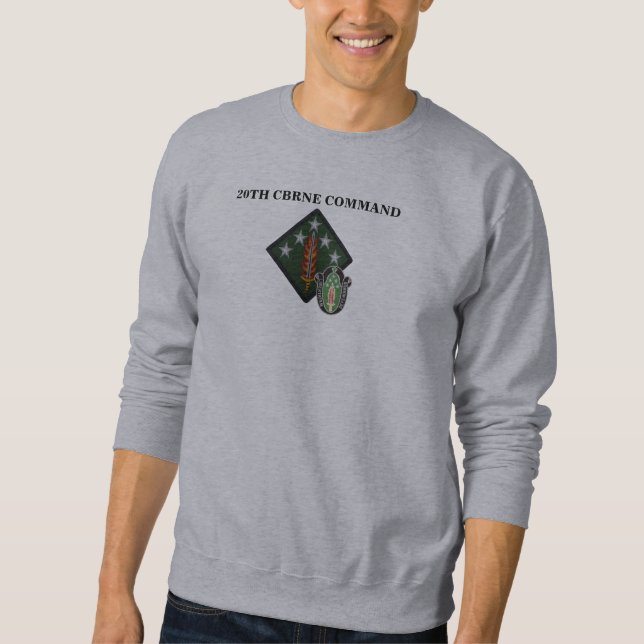 Sudadera vigésimo CAMISETA del COMANDO de CBRNE (Anverso)