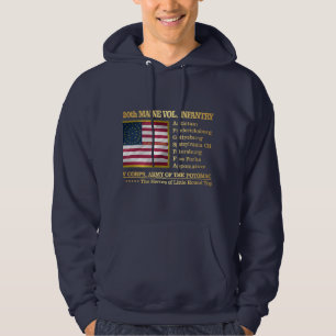 Sudadera vigésimo Infantería voluntaria de Maine (BH)