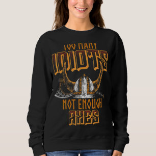 Sudadera Viking Ax Valhalla Norse Mythology Noruega