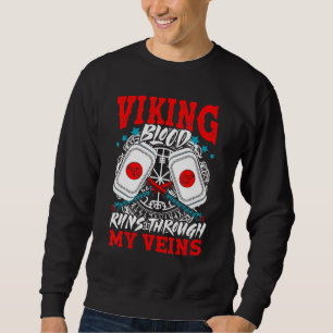 Sudadera Viking Blood Corre A Través De Mis venas Viendo Nó