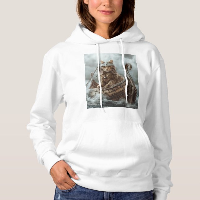 Sudadera Viking Cat (Anverso)