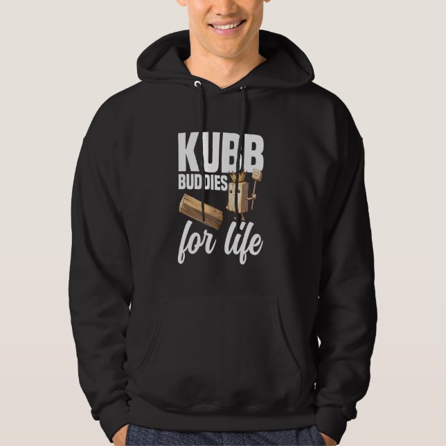 Sudadera Viking Chess King Kubb Lover Yard Game Viking (Anverso)