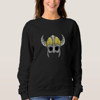 Sudadera Viking Helmet Vikings Norse Mythology