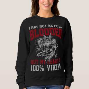 Sudadera Vikings reales vienen a Valhalla y no tienen miedo