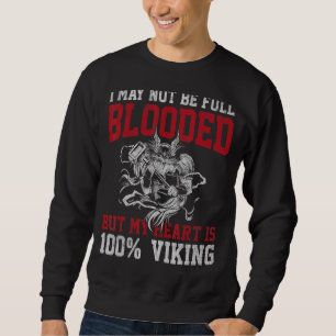 Sudadera Vikings reales vienen a Valhalla y no tienen miedo