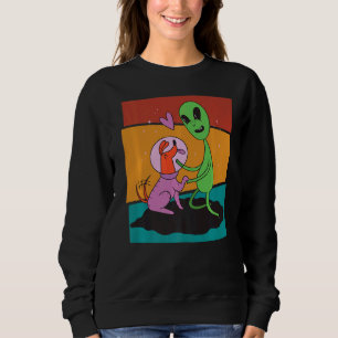 Sudadera Viñage Dog Alien