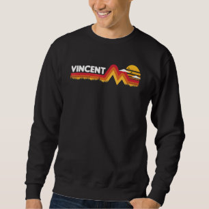 Sudadera Vincent  Retro Vintage Atardecer Vincent 80s 90s