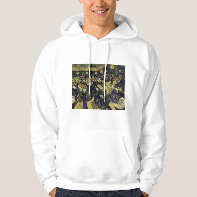 Sudadera Vincent van Gogh - La Sala de Baile en Arles (Anverso)