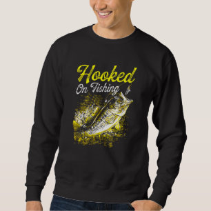 Sudadera Vinculado Con El Pescador De Pesca