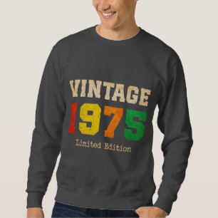 Sudadera Viñeta 1975 Edición Limitada - 50º cumpleaños Retr