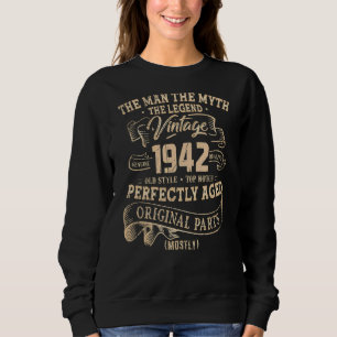 Sudadera Viñeta de 80 años de edad 1942 80º cumpleaños