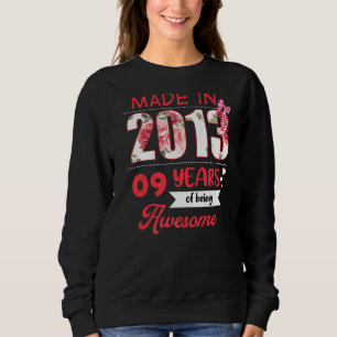 Sudadera Viñeta de 9 años 2013 Noveno cumpleaños