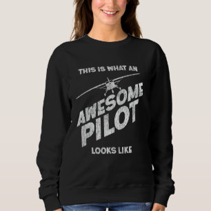 Sudadera Viñeta Del Piloto De Avión Esto Es Lo Que Un Impre