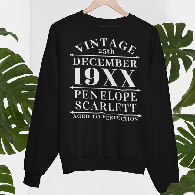 Sudadera Viñeta personalizada de edad avanzada a perfección (Subido por el creador)