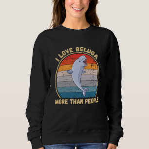 Sudadera Viñeta que amo a Beluga más que a Beluga Anim