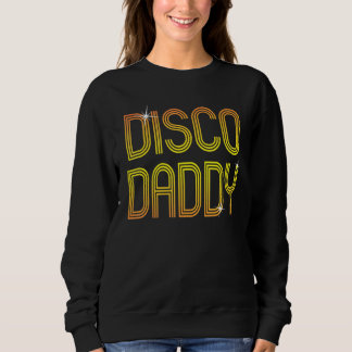 Sudadera Viñeta retro disco papá Fiesta de familia de los a