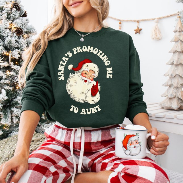 Sudadera Viñeta Santa me anima a enfrentar a Navidades (Subido por el creador)