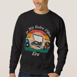 Sudadera vinilo retro vintage